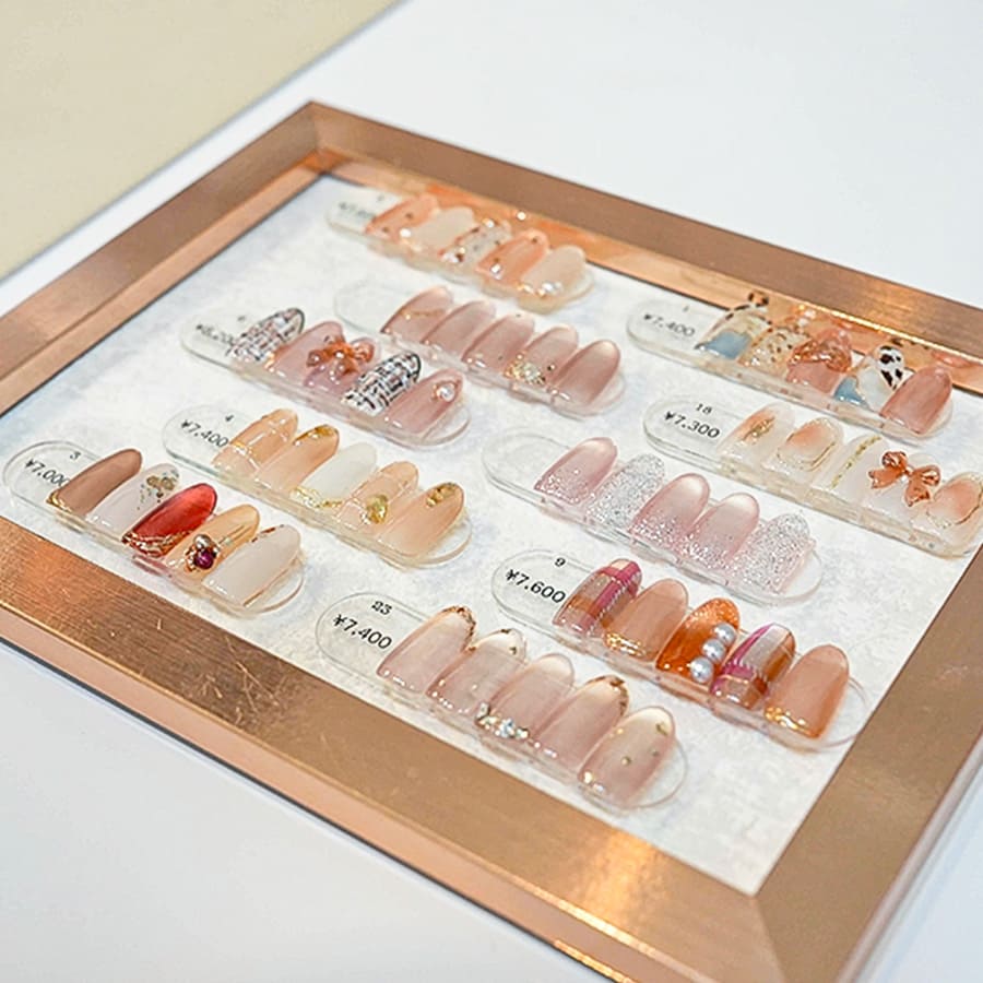 参考ネイルチップ