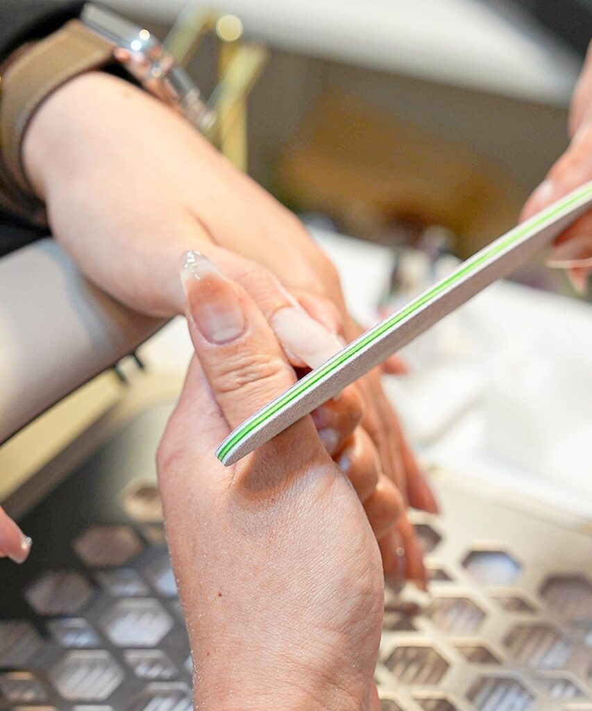 自爪育成ネイル